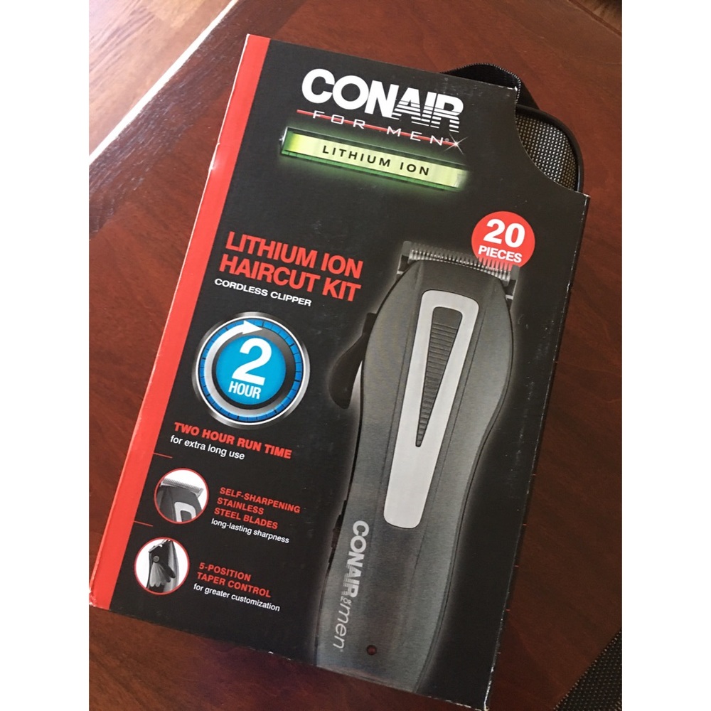Conair Wireless/Rechargeable Hair Clippers - Picture 1 of 3